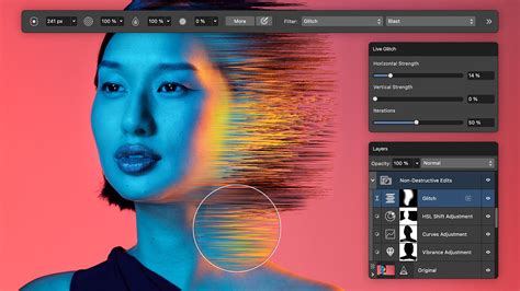 Affinity Photo non-destructive editing