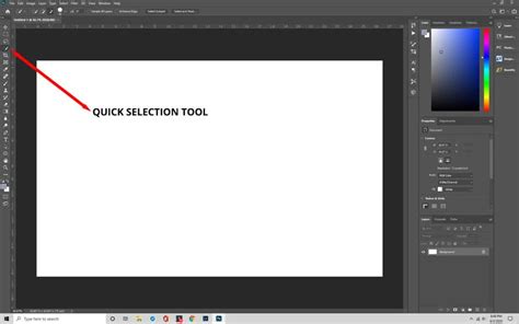Photoshop Quick Selection Tool