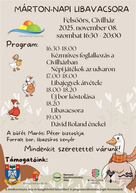 Márton-napi ludas lakoma