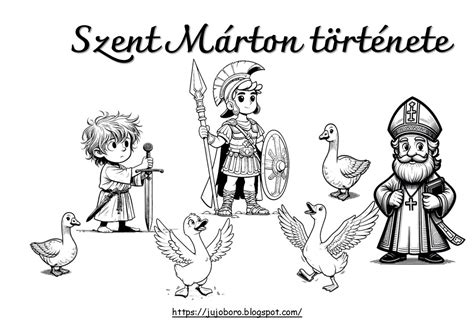 Márton-napi színező