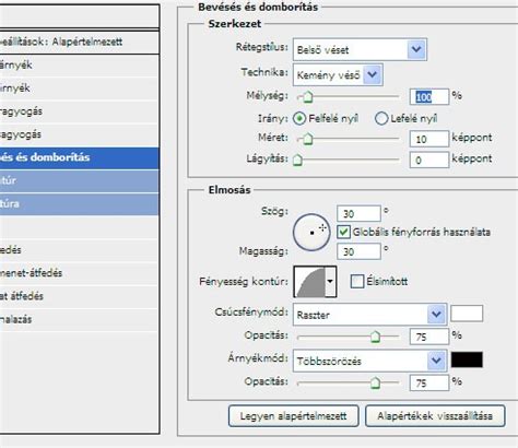 Photoshop alakzat eszközök és beállítások