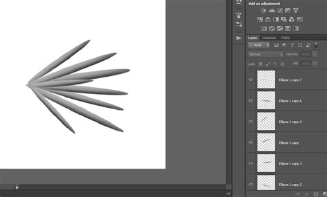 Ecset beállítások panel Photoshopban