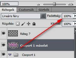 A Photoshop eszköztára, kiemelve a Szelet eszközzel