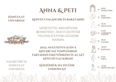 különböző esküvői meghívó stílusok