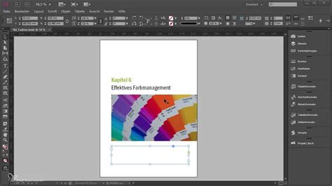 Színtár panel InDesignban