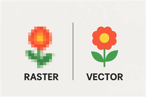 Vektorgrafika vs. Raster grafika összehasonlítása