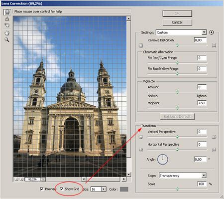 Photoshop Perspektíva Pont eszköz