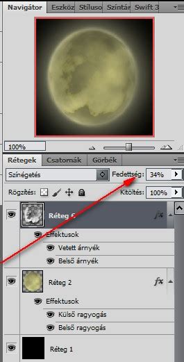 Photoshop Ellipse eszköz kör alakú útvonalon