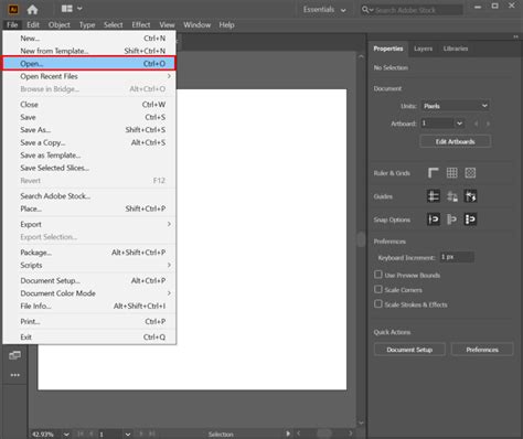 Az Összevonás eszköz kiválasztása az Adobe Illustratorban