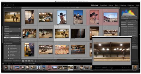 Lightroom Library modul - képek rendszerezése