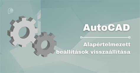 Archicad alapértelmezett beállítások ikon