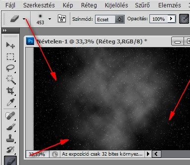 Photoshop egyedi színátmenet létrehozása