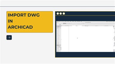 ARCHICAD DWG import beállítások