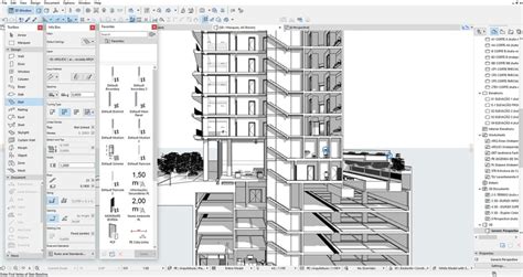 Archicad falprofil példa