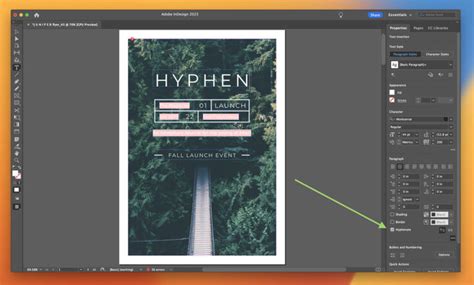 InDesign mesteroldal felépítése