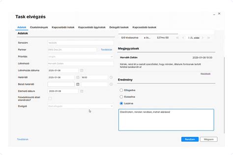 Graphisoft Hibajelentő program felülete