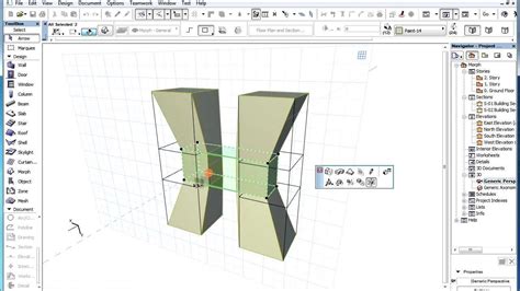 ARCHICAD Morph eszköz példa