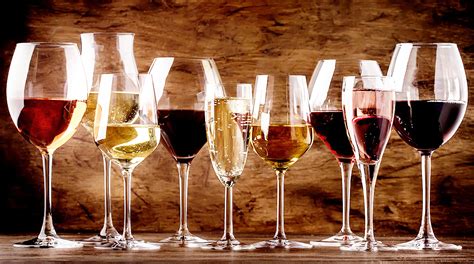 Különböző típusú poharak