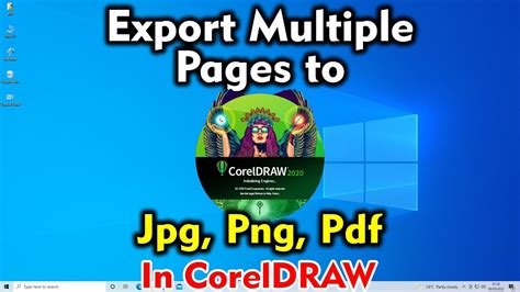 CorelDRAW PDF export beállítások