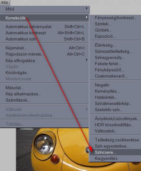 Szélességi eszköz használata görbén