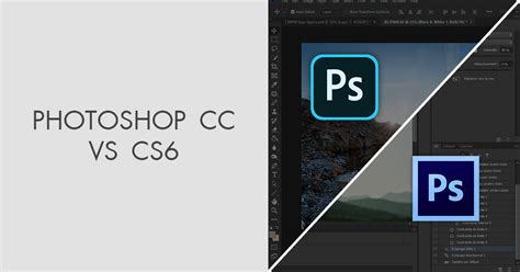 Adobe Photoshop CS6 vs CC összehasonlítás