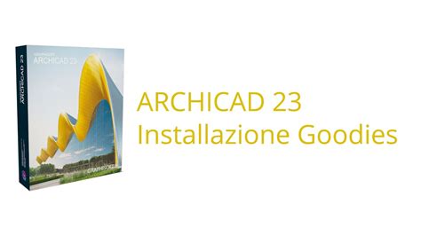 Archicad Goodies Suite telepítő képernyő