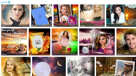 Sablonok és effektek a Pixiz képszerkesztőben