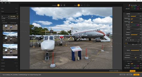 Nik Collection felület