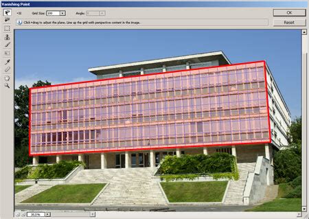 Távlatpont szerkesztés Photoshopban