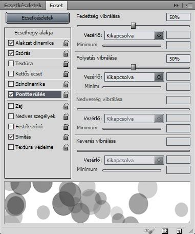 Photoshop ecset méretének beállítása