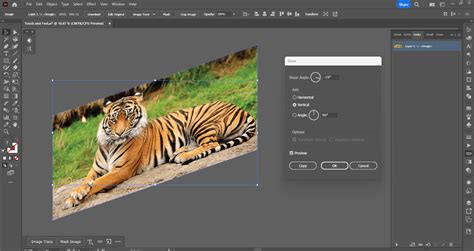 Adobe Illustrator Transform párbeszédpanelek