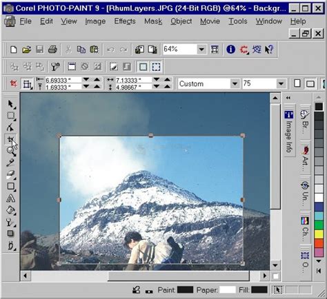 Corel PHOTO-PAINT képszerkesztő funkciói