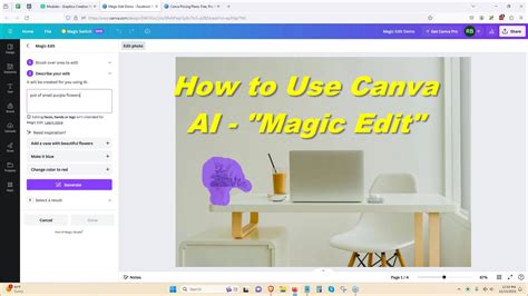Canva Magic Edit funkció