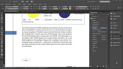 Rétegek kezelése InDesignban