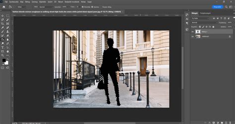 Photoshop műveletsor háttér elmosásához