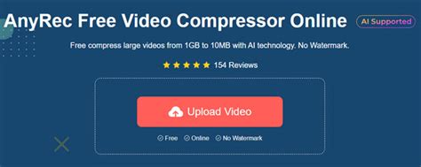 AnyRec Free Image Compressor felület