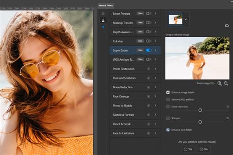 Photoshop Neural Filters bemutató