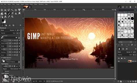 GIMP 3.0 felület