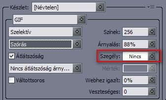 Photoshop új segédvonal párbeszédablak