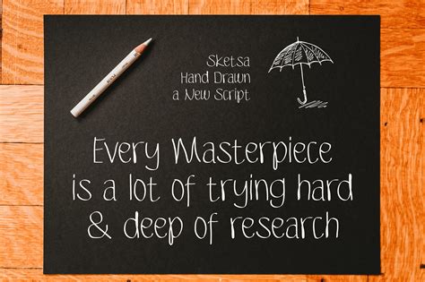 Sketsa Handdrawn by Lettertype Studio