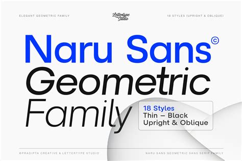 Naru Sans Demo by Lettertype Studio