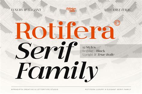 Rotifera DEMO by Lettertype Studio