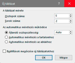 InDesign táblázat sor-oszlop méretezés