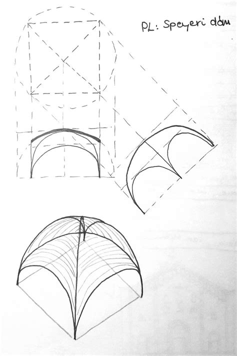 ArchiCAD csehsüveg boltozat példa