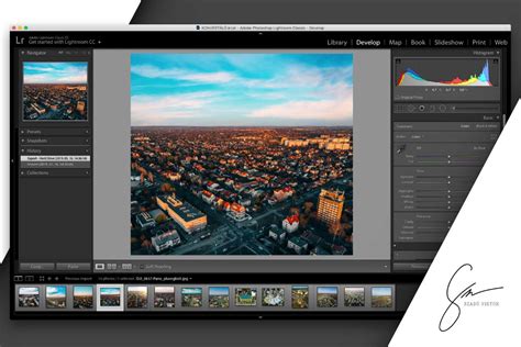 Lightroom felület és gyorsbillentyűk