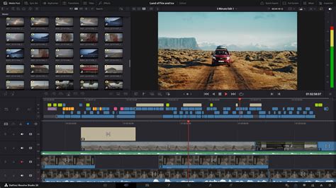 DaVinci Resolve videó forgatása
