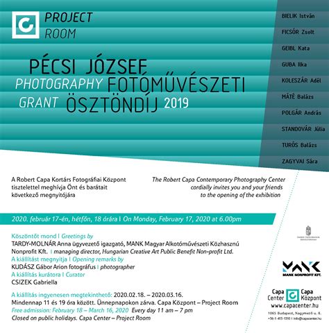 Pécsi József fotóművészeti ösztöndíj