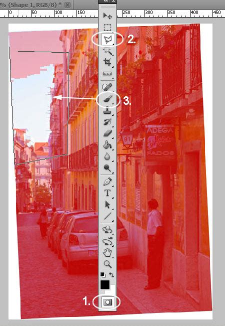 Tartalomfüggő kitöltés a Photoshopban