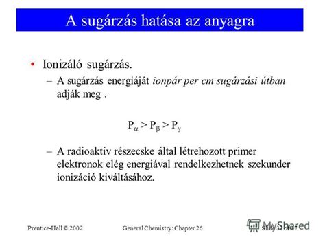IOR hatása az anyagra