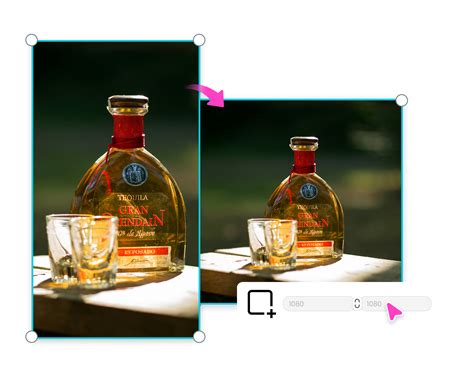 Képvágó eszköz használata keret létrehozásához Lightroomban